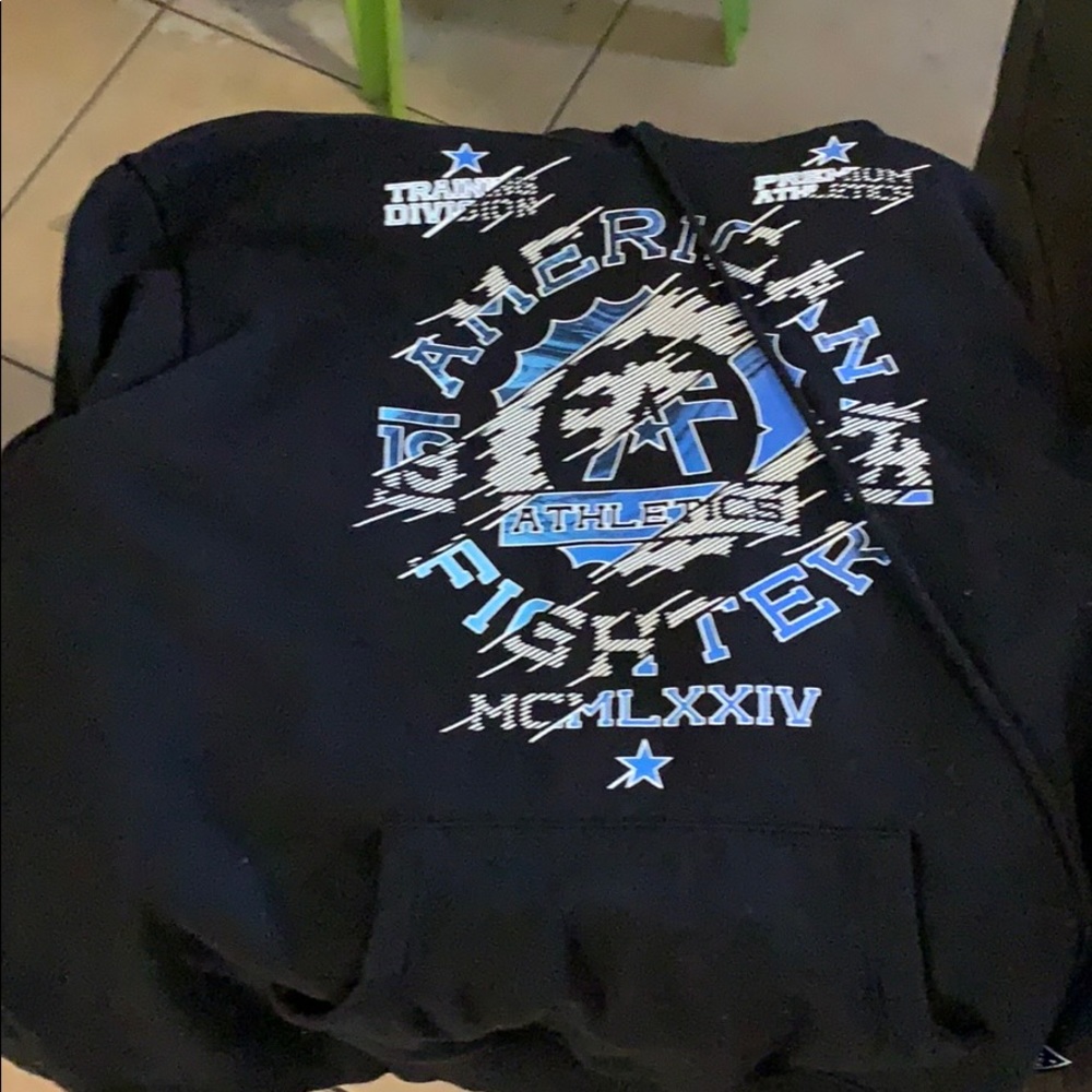 American fighter hoodie